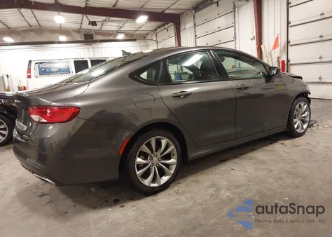 2015 Chrysler 200 S z USA, uszkodzony, nr VIN 1C3CCCDGXFN567250